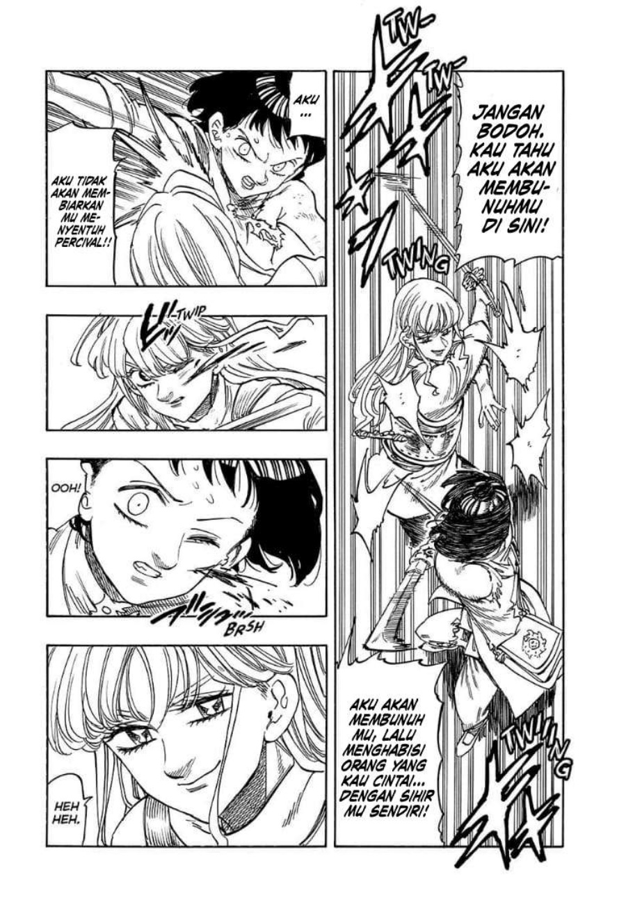 Halaman 15 dari Mokushiroku no Yonkishi Chapter 187
