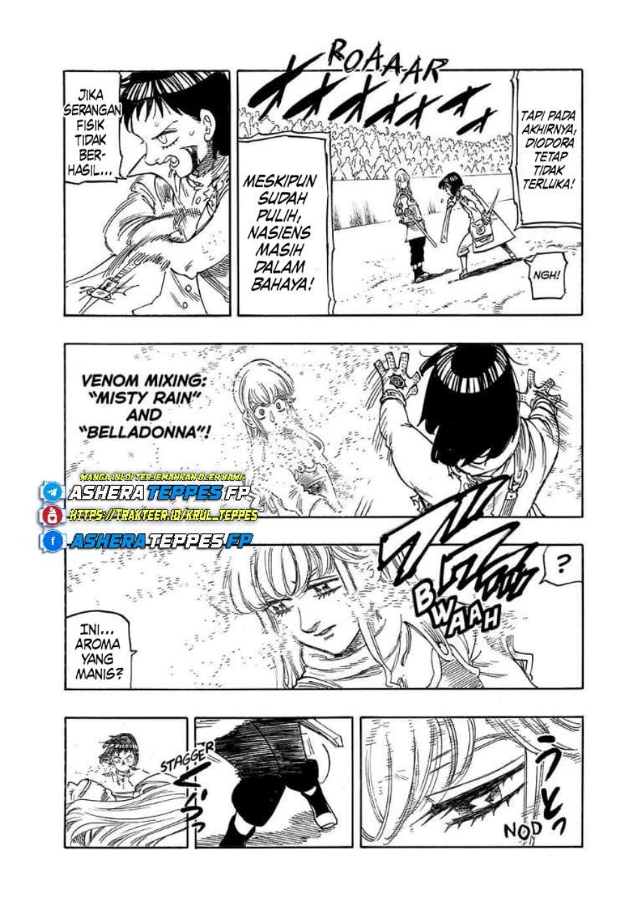 Halaman 16 dari Mokushiroku no Yonkishi Chapter 187