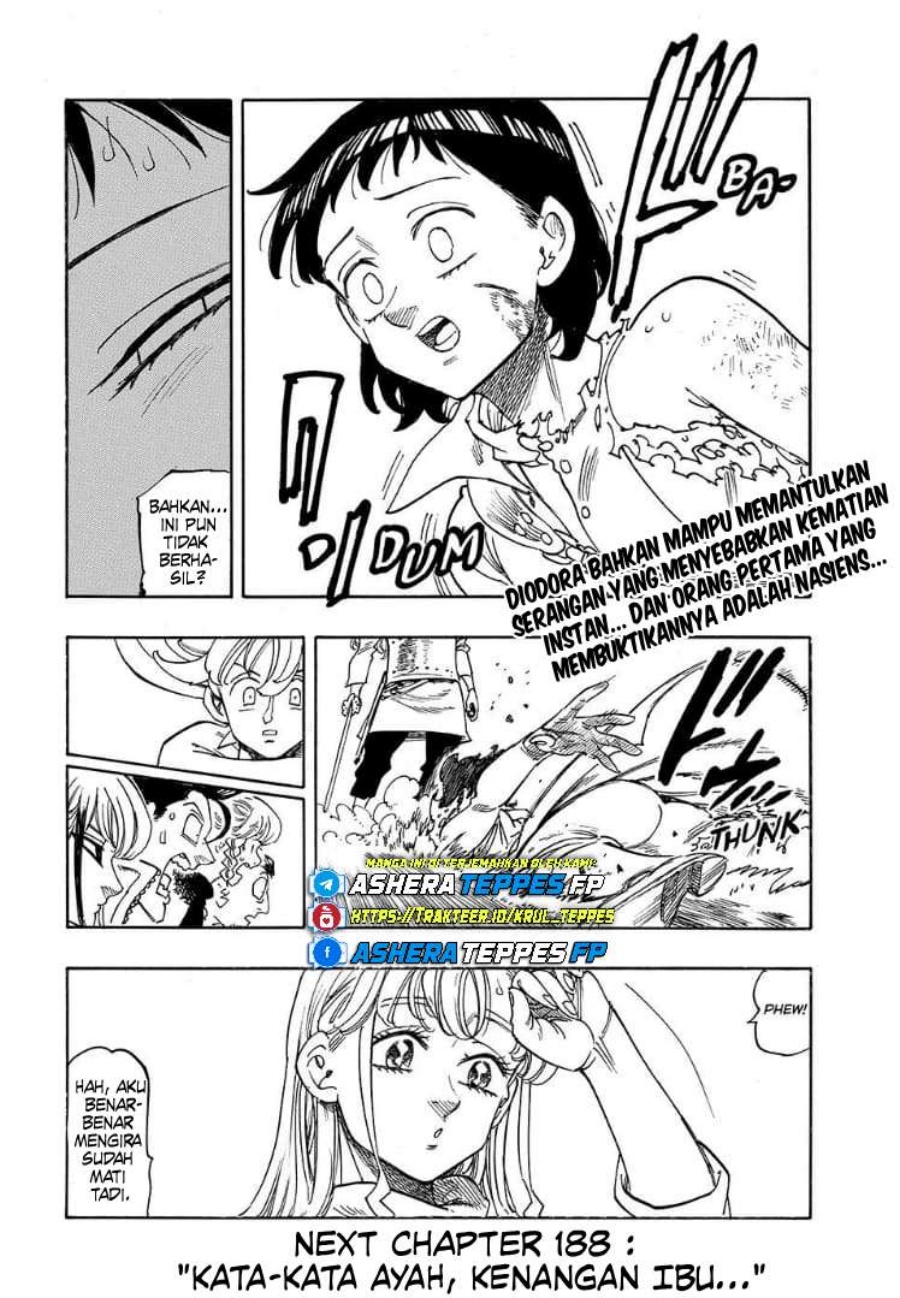 Halaman 21 dari Mokushiroku no Yonkishi Chapter 187