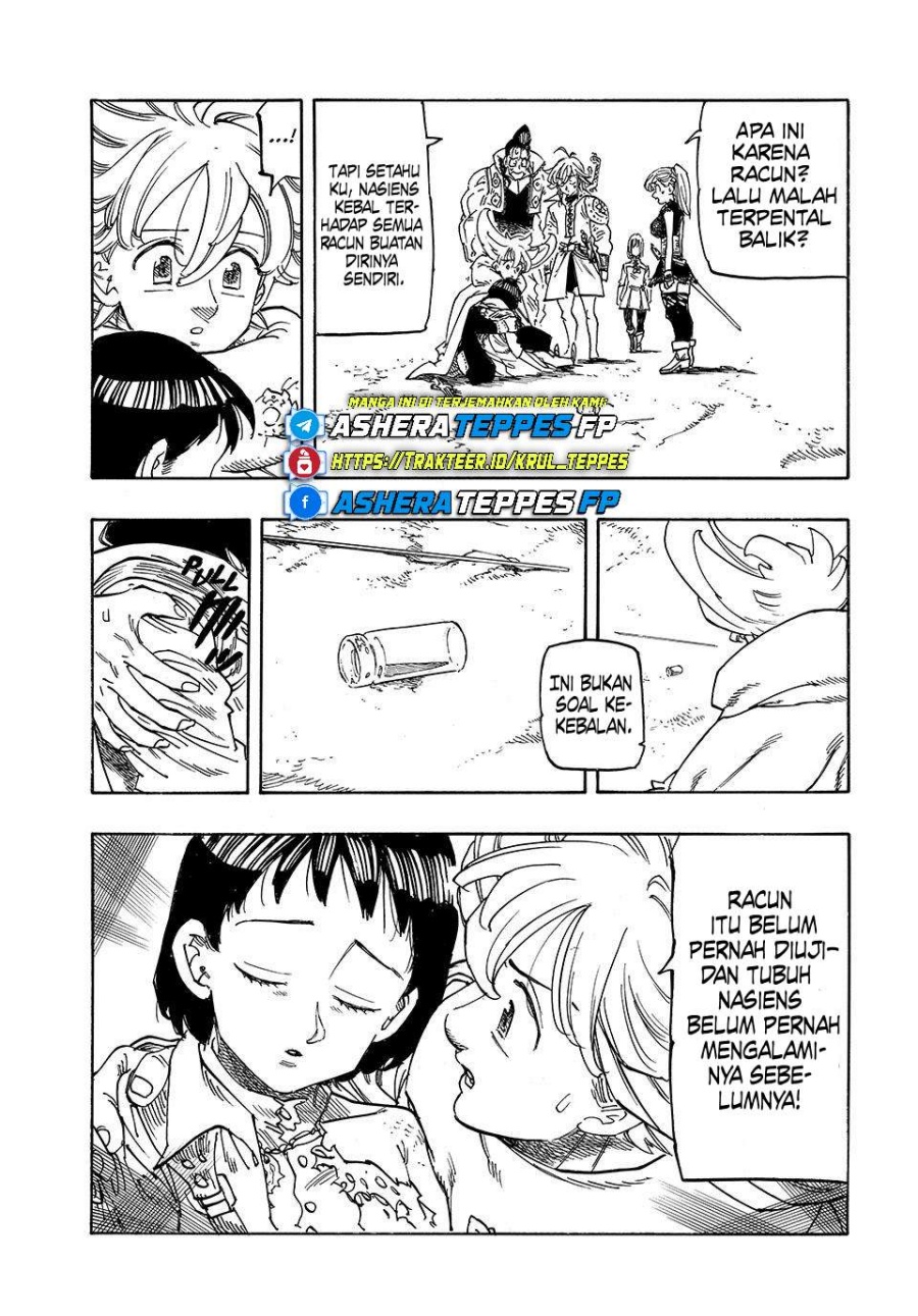 Halaman 10 dari Mokushiroku no Yonkishi Chapter 188