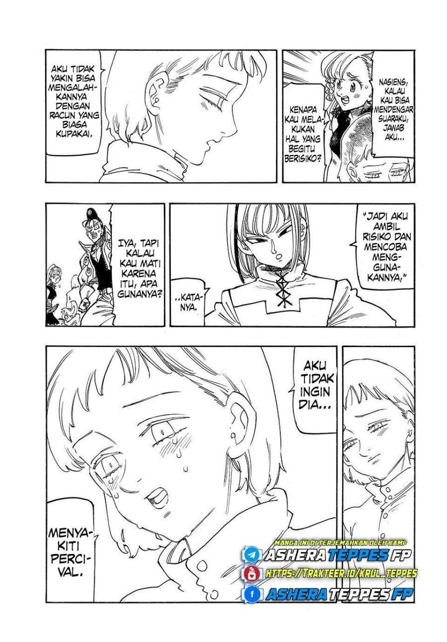 Halaman 16 dari Mokushiroku no Yonkishi Chapter 188