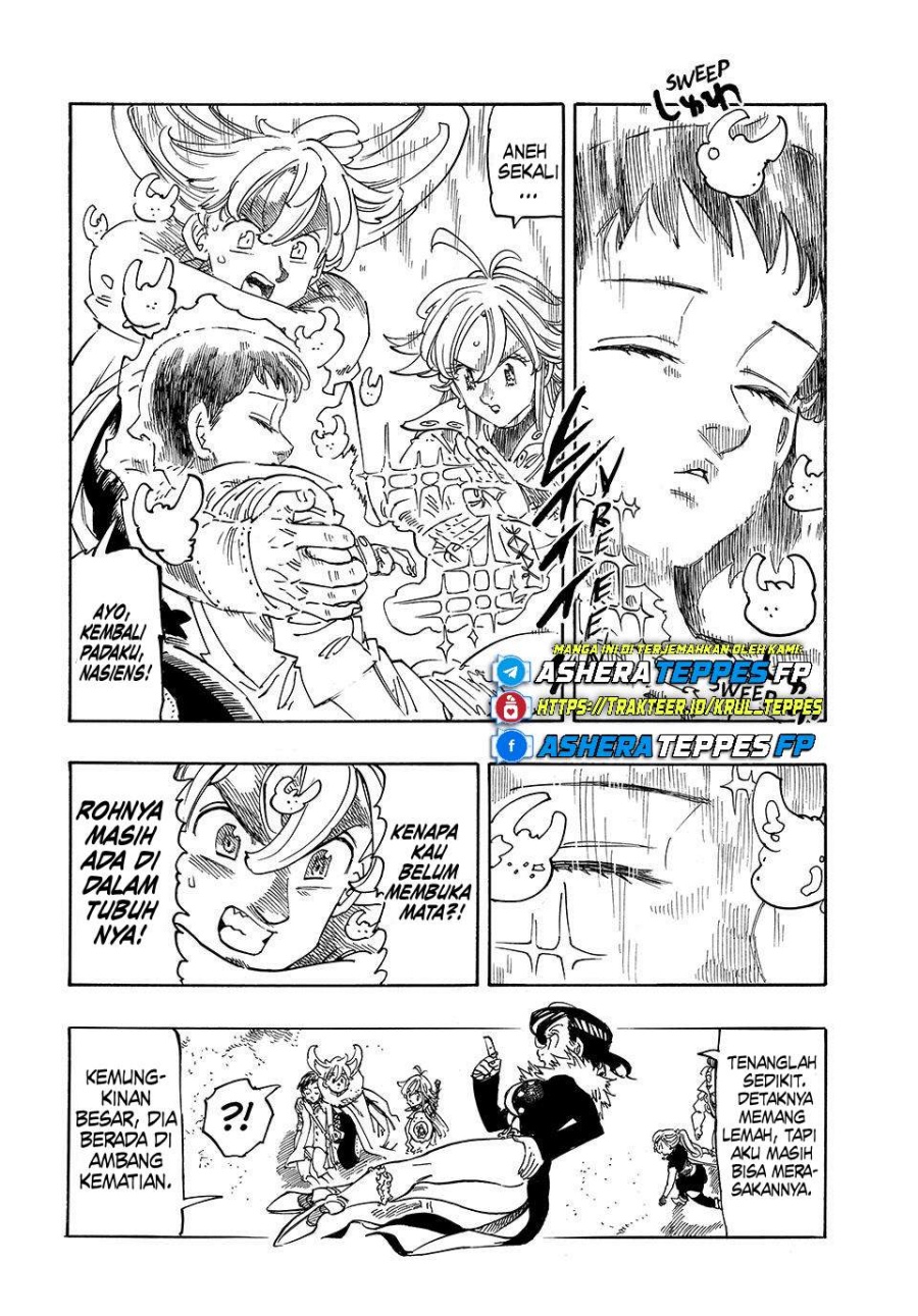 Halaman 9 dari Mokushiroku no Yonkishi Chapter 188