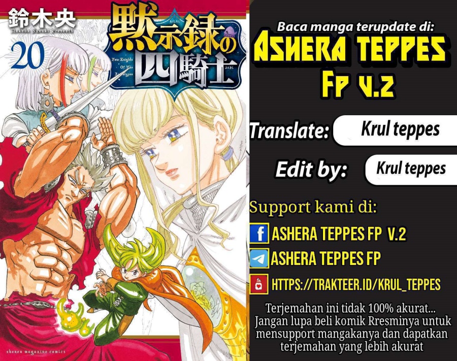 Halaman 1 dari Mokushiroku no Yonkishi Chapter 189
