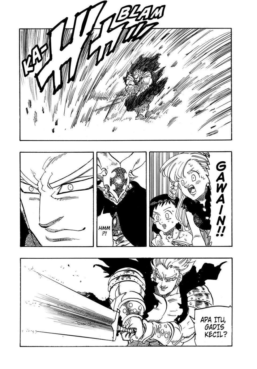 Halaman 19 dari Mokushiroku no Yonkishi Chapter 189
