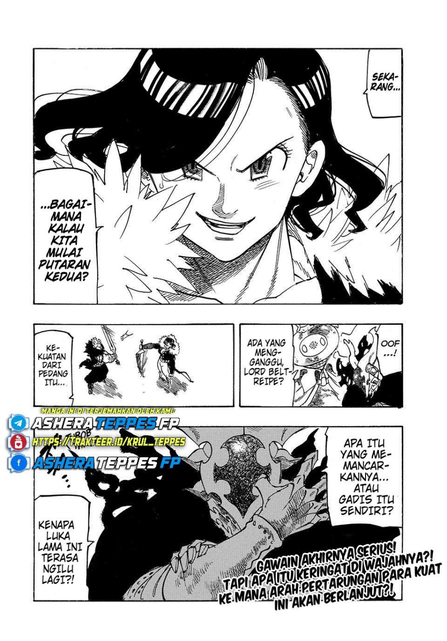Halaman 21 dari Mokushiroku no Yonkishi Chapter 189