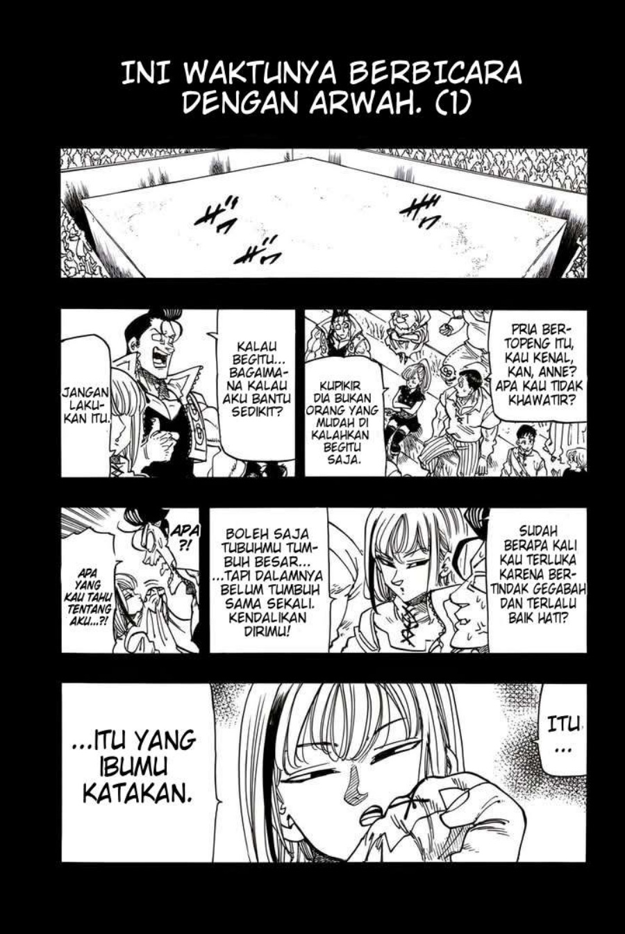 Halaman 25 dari Mokushiroku no Yonkishi Chapter 189
