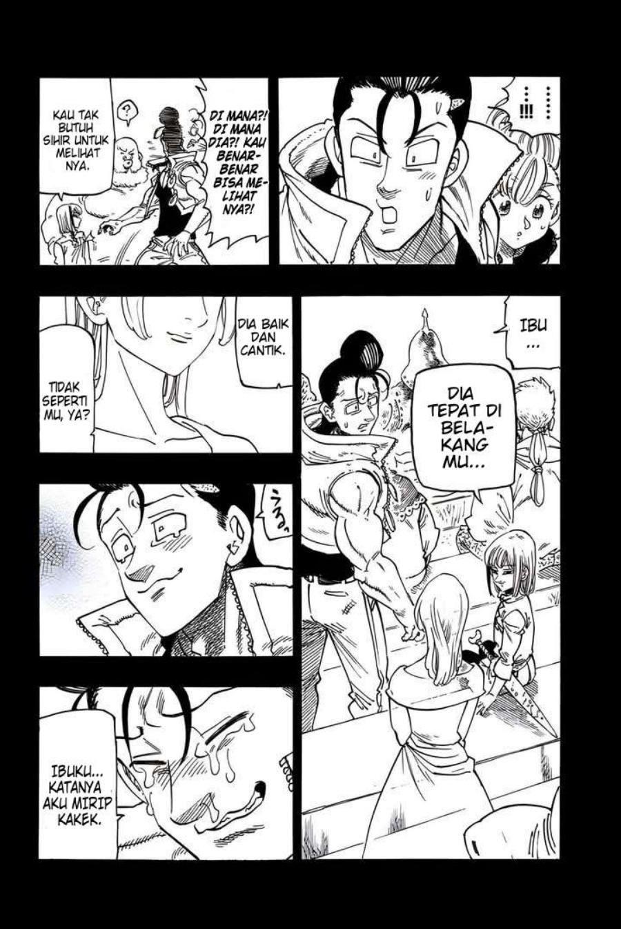 Halaman 26 dari Mokushiroku no Yonkishi Chapter 189