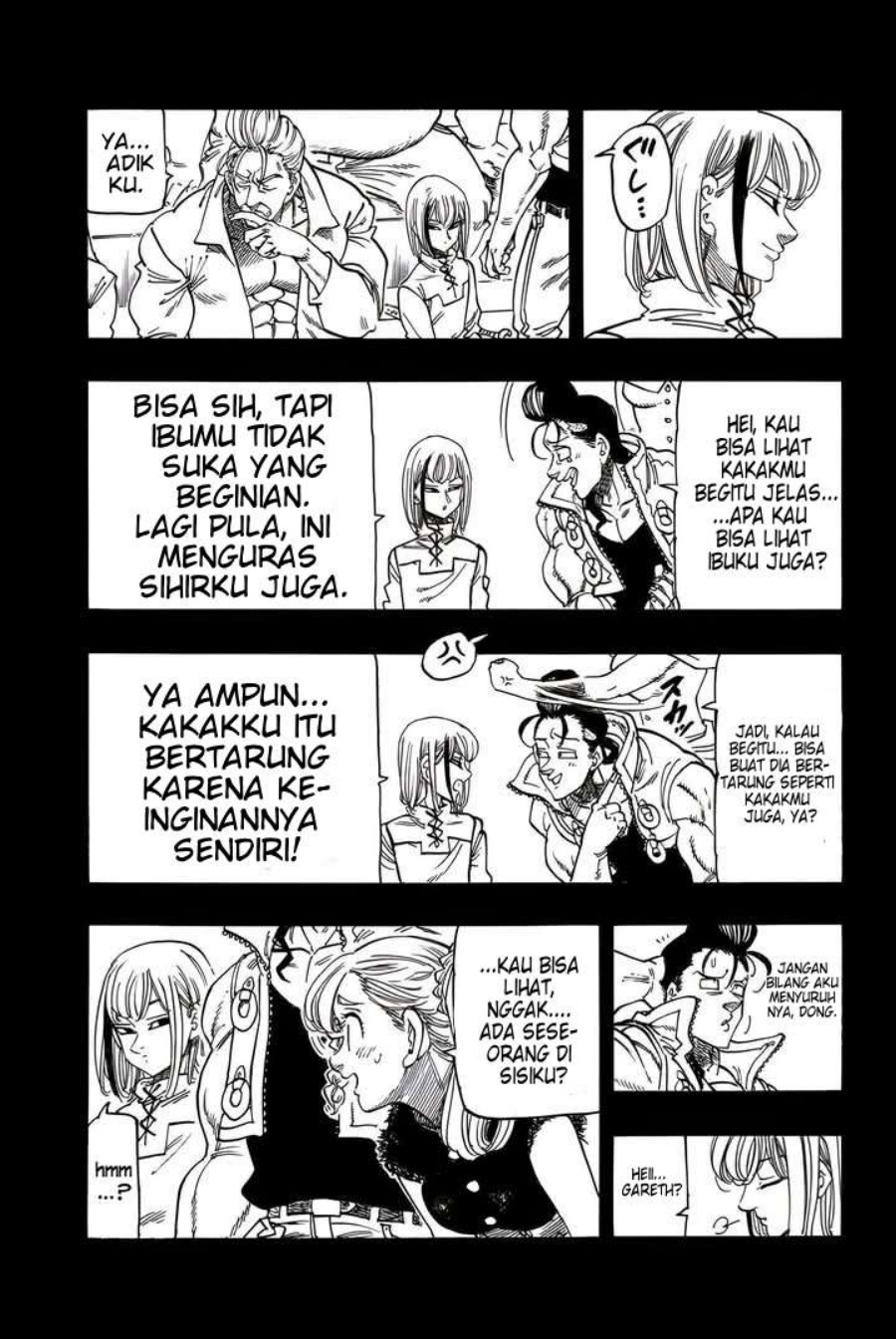 Halaman 27 dari Mokushiroku no Yonkishi Chapter 189