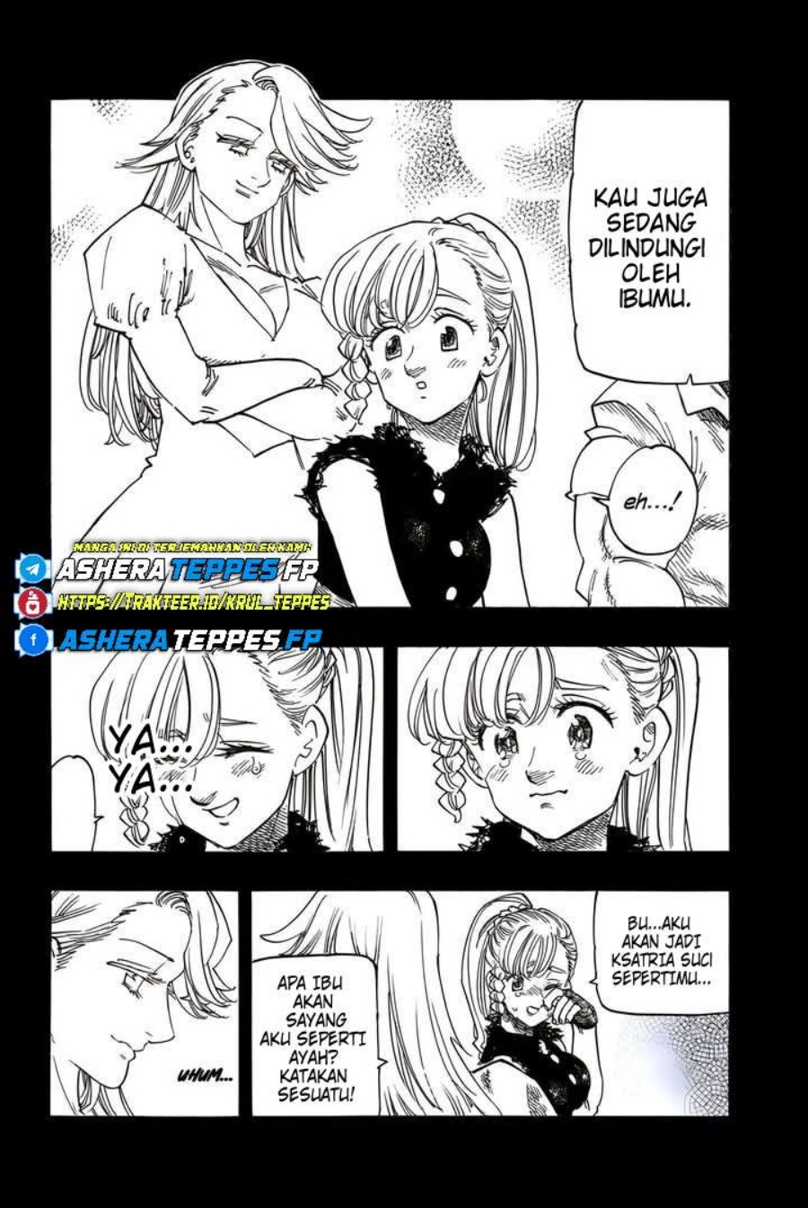 Halaman 28 dari Mokushiroku no Yonkishi Chapter 189