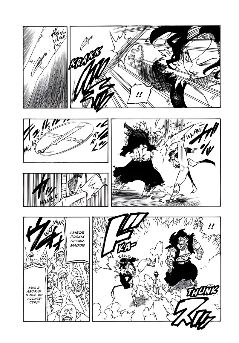 Halaman 10 dari Mokushiroku no Yonkishi Chapter 190
