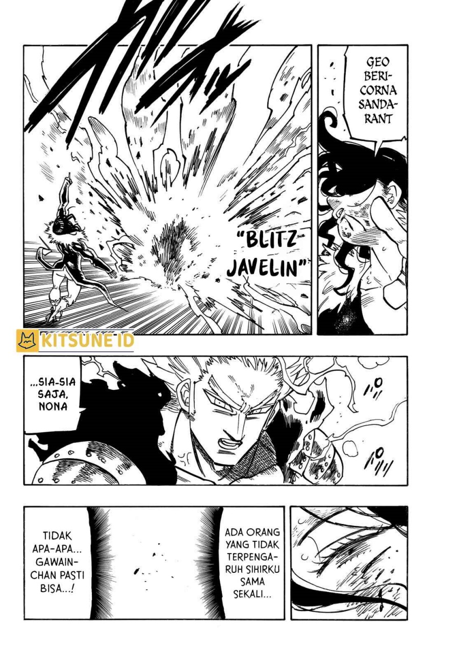 Halaman 10 dari Mokushiroku no Yonkishi Chapter 191