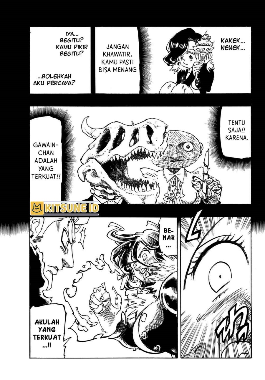 Halaman 11 dari Mokushiroku no Yonkishi Chapter 191