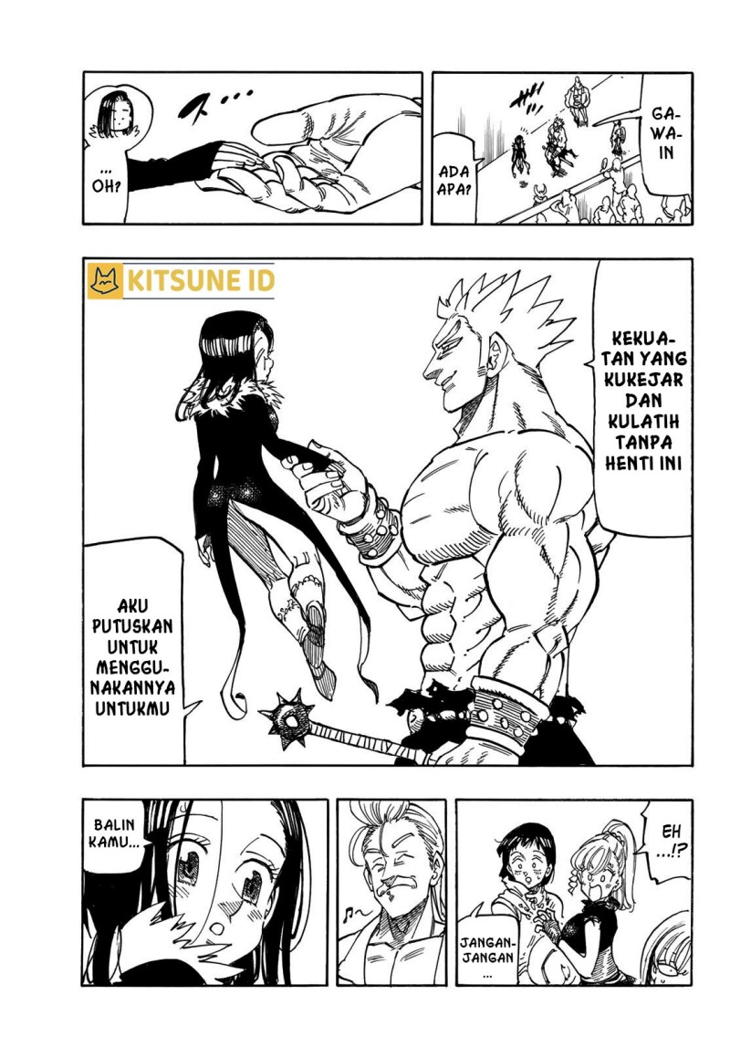 Halaman 12 dari Mokushiroku no Yonkishi Chapter 193