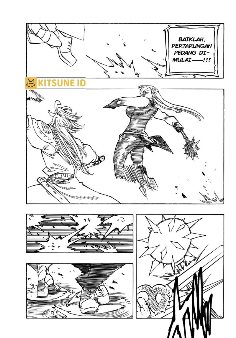 Halaman 18 dari Mokushiroku no Yonkishi Chapter 193