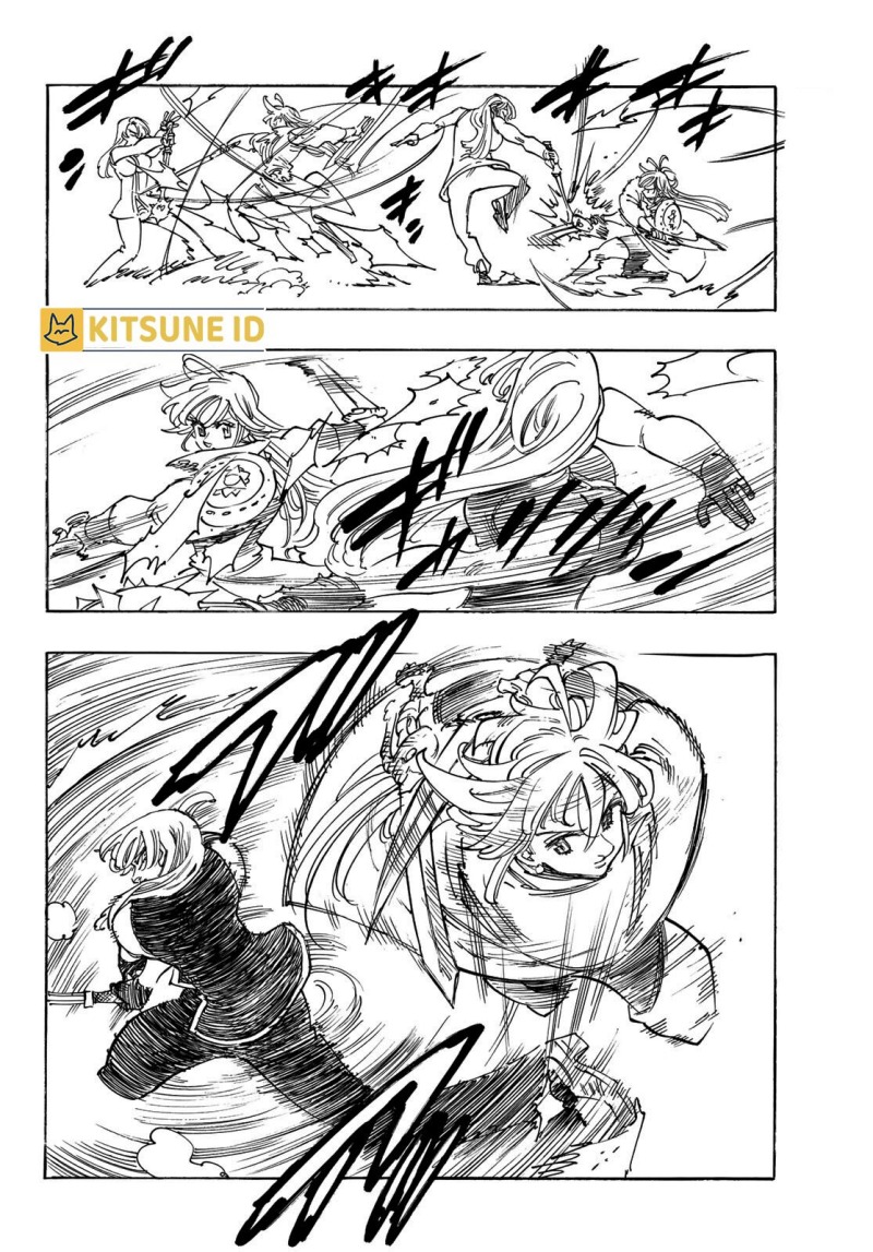 Halaman 19 dari Mokushiroku no Yonkishi Chapter 193
