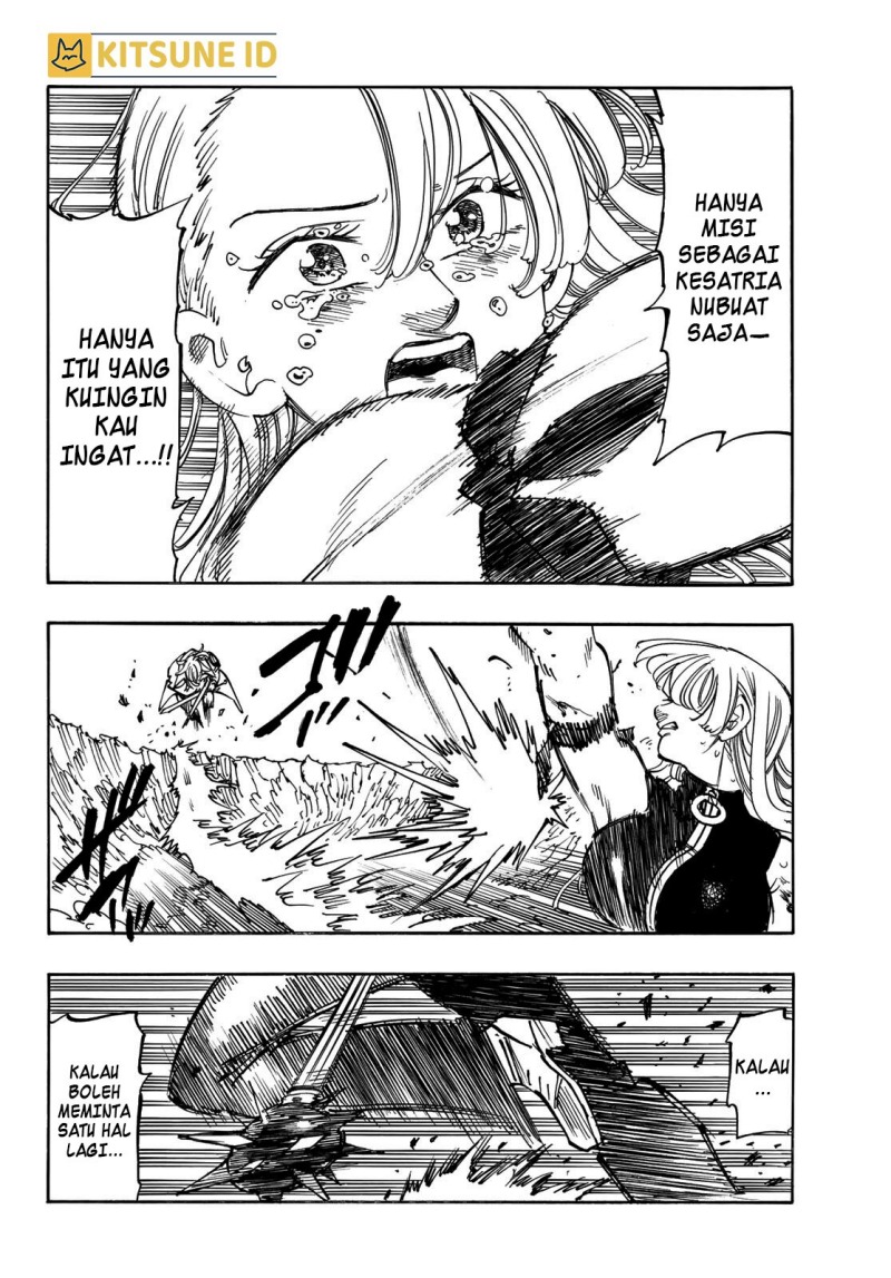 Halaman 15 dari Mokushiroku no Yonkishi Chapter 194