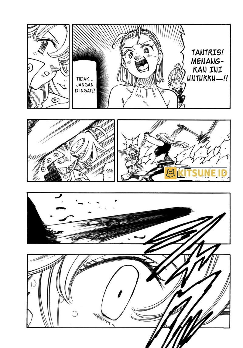 Halaman 16 dari Mokushiroku no Yonkishi Chapter 194