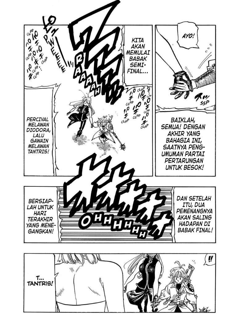 Halaman 10 dari Mokushiroku no Yonkishi Chapter 195