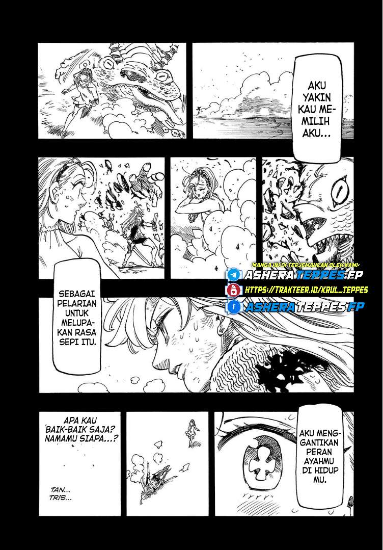 Halaman 14 dari Mokushiroku no Yonkishi Chapter 195