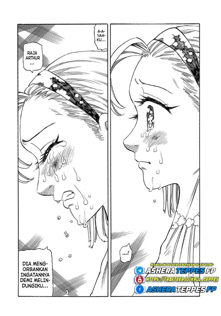 Halaman 15 dari Mokushiroku no Yonkishi Chapter 195