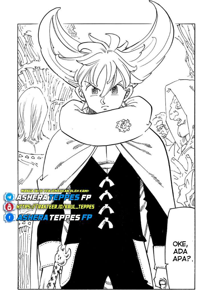 Halaman 17 dari Mokushiroku no Yonkishi Chapter 195