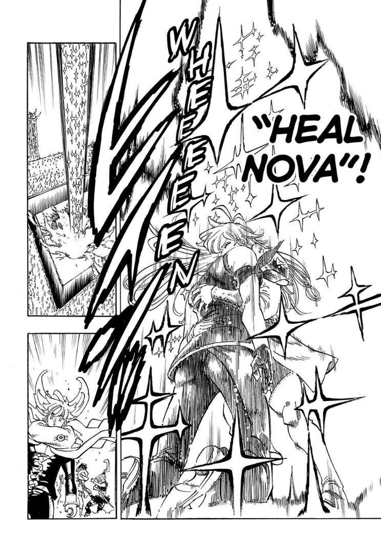 Halaman 5 dari Mokushiroku no Yonkishi Chapter 195