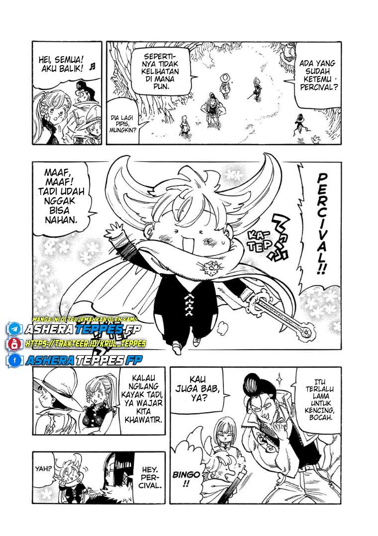 Halaman 11 dari Mokushiroku no Yonkishi Chapter 196