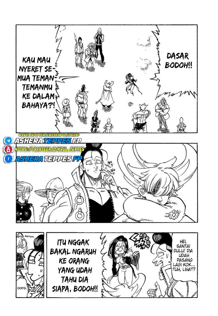 Halaman 13 dari Mokushiroku no Yonkishi Chapter 196