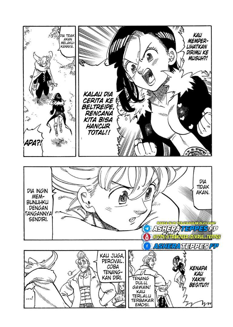 Halaman 14 dari Mokushiroku no Yonkishi Chapter 196
