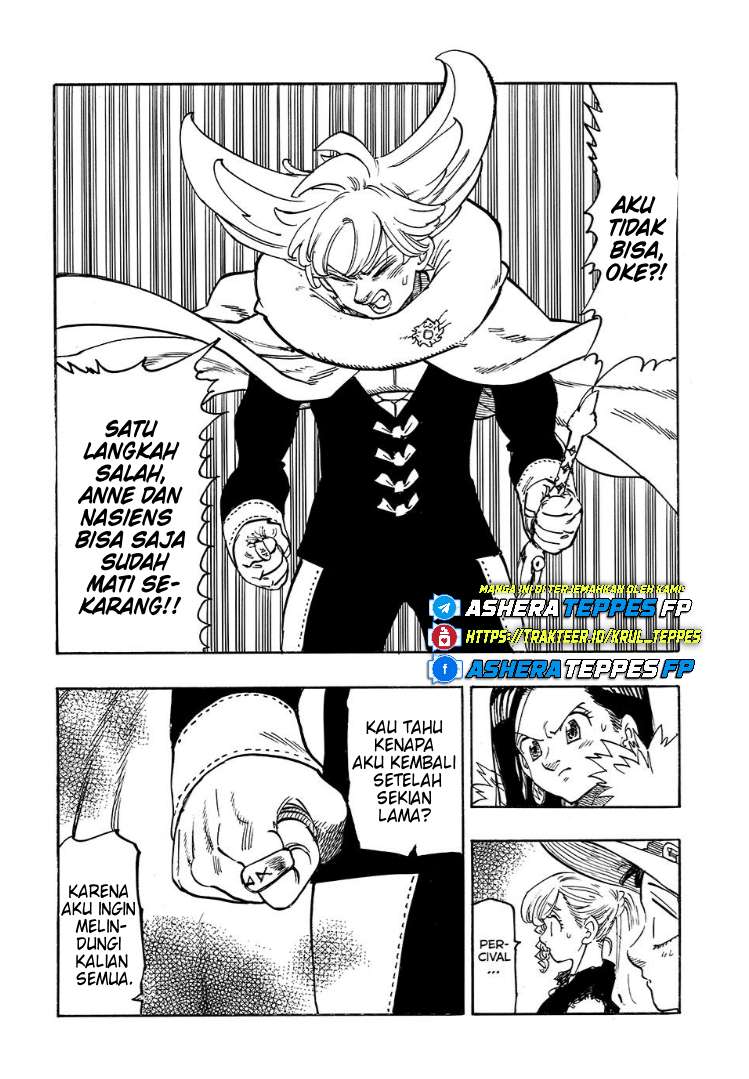 Halaman 15 dari Mokushiroku no Yonkishi Chapter 196