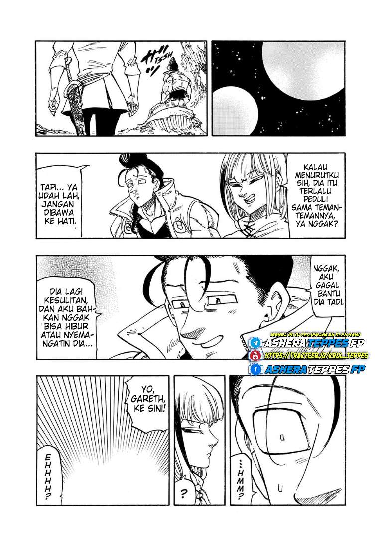 Halaman 18 dari Mokushiroku no Yonkishi Chapter 196