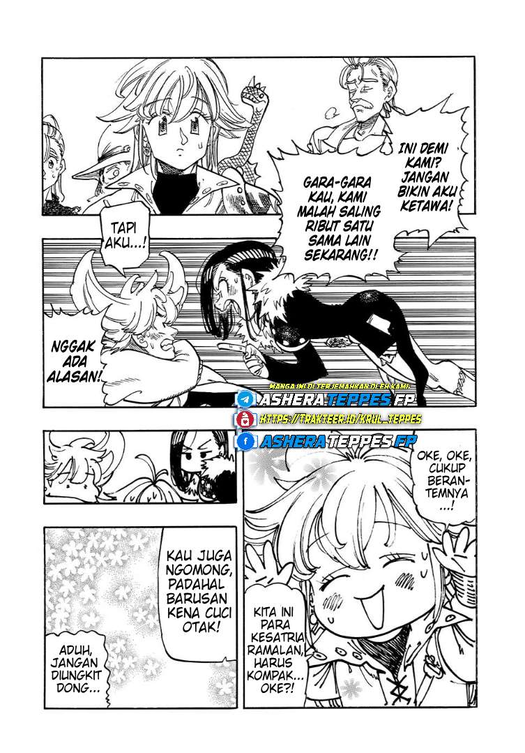 Halaman 19 dari Mokushiroku no Yonkishi Chapter 196