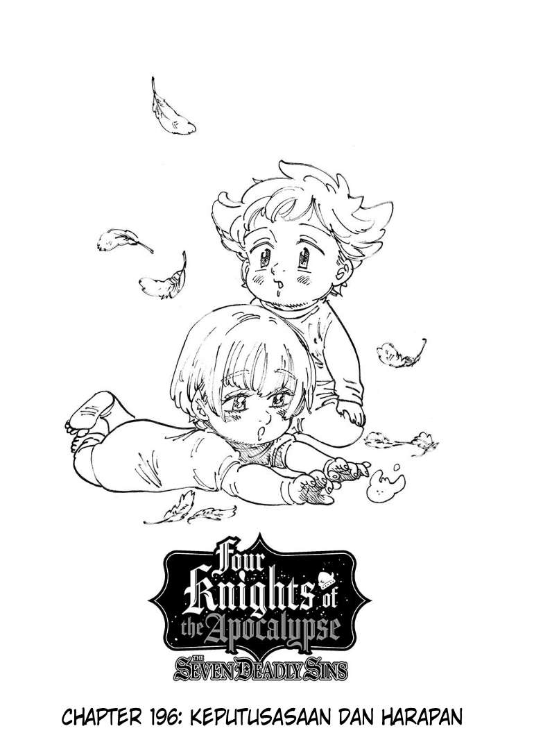 Halaman 2 dari Mokushiroku no Yonkishi Chapter 196