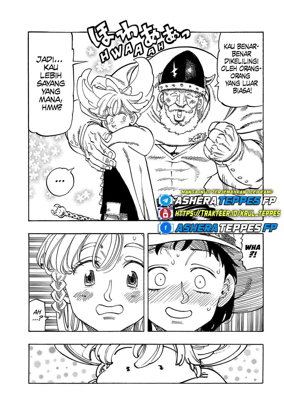 Halaman 14 dari Mokushiroku no Yonkishi Chapter 197