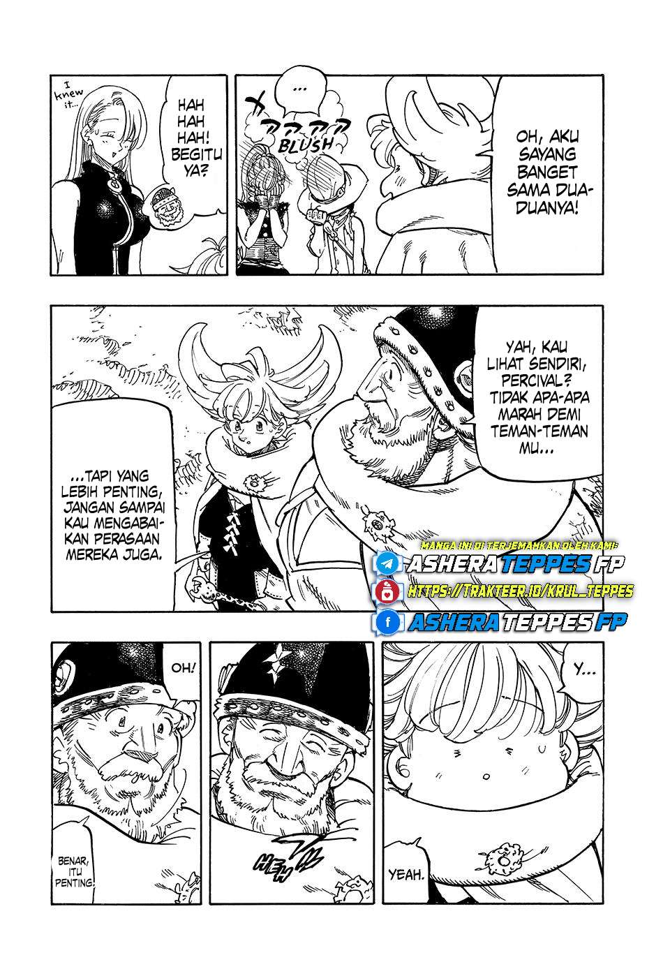Halaman 15 dari Mokushiroku no Yonkishi Chapter 197