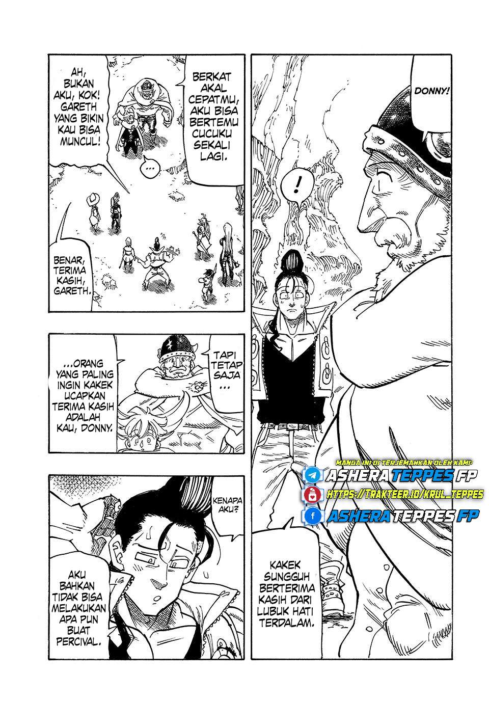 Halaman 16 dari Mokushiroku no Yonkishi Chapter 197