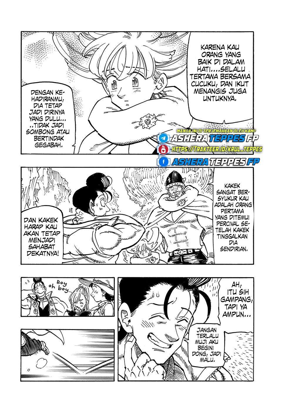 Halaman 17 dari Mokushiroku no Yonkishi Chapter 197