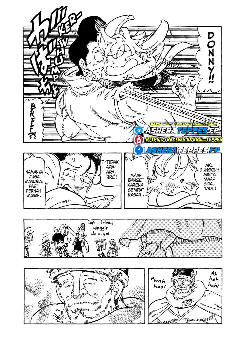 Halaman 18 dari Mokushiroku no Yonkishi Chapter 197