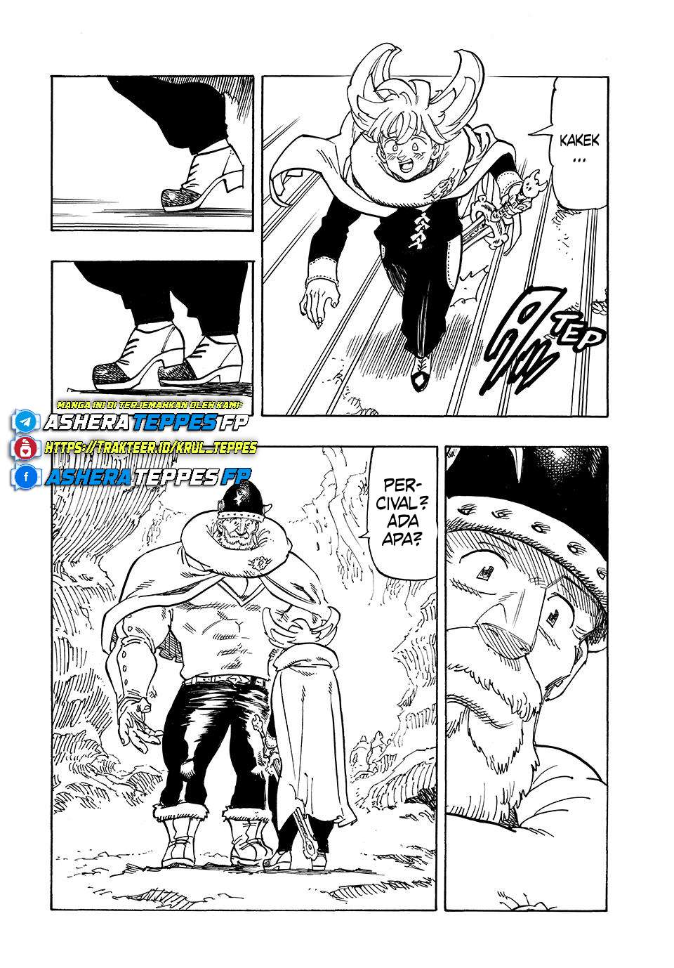 Halaman 5 dari Mokushiroku no Yonkishi Chapter 197