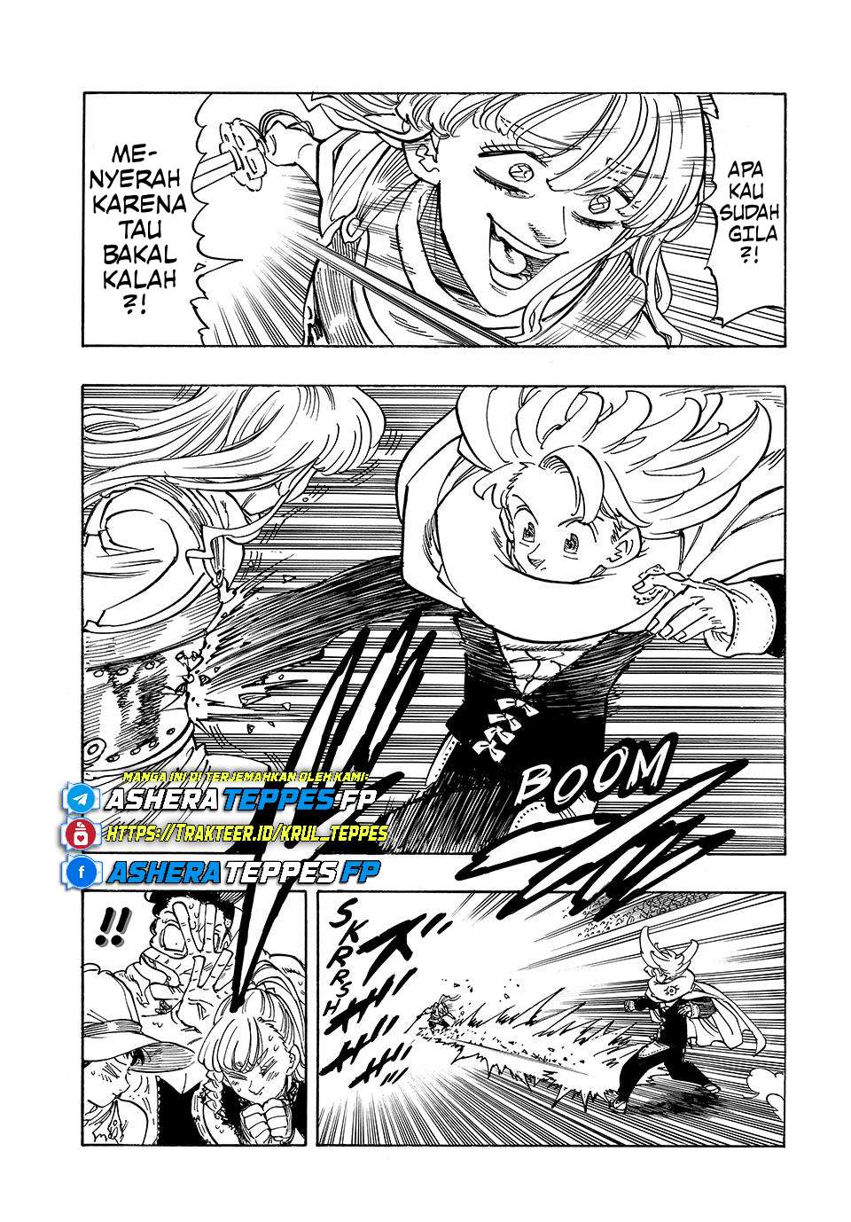 Halaman 12 dari Mokushiroku no Yonkishi Chapter 198