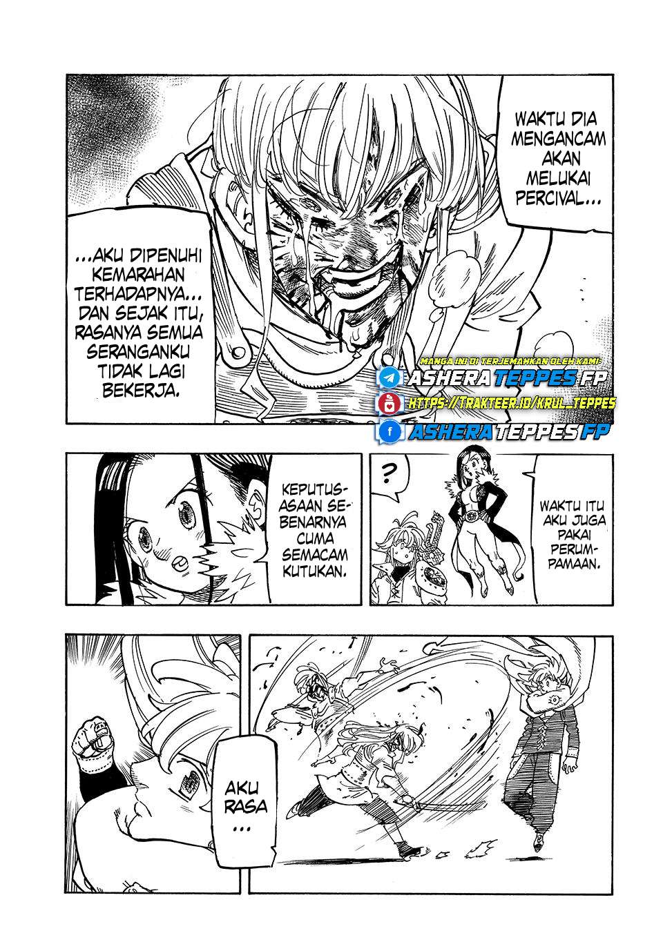 Halaman 18 dari Mokushiroku no Yonkishi Chapter 198