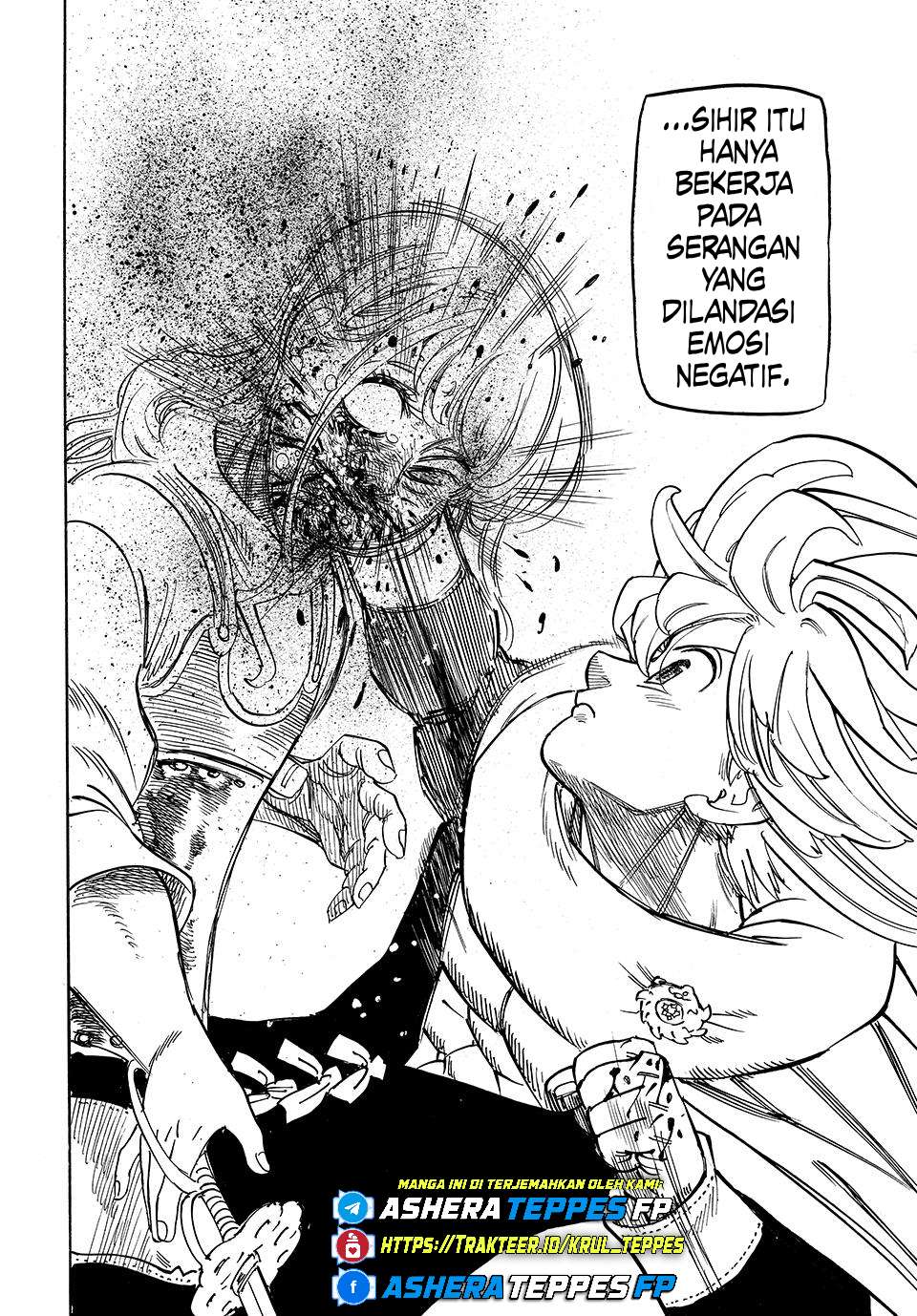 Halaman 19 dari Mokushiroku no Yonkishi Chapter 198