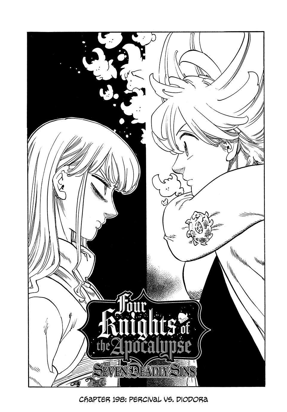 Halaman 2 dari Mokushiroku no Yonkishi Chapter 198