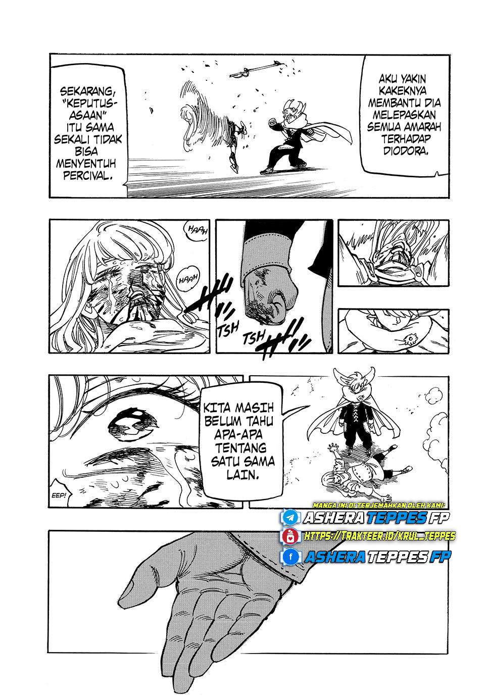 Halaman 20 dari Mokushiroku no Yonkishi Chapter 198