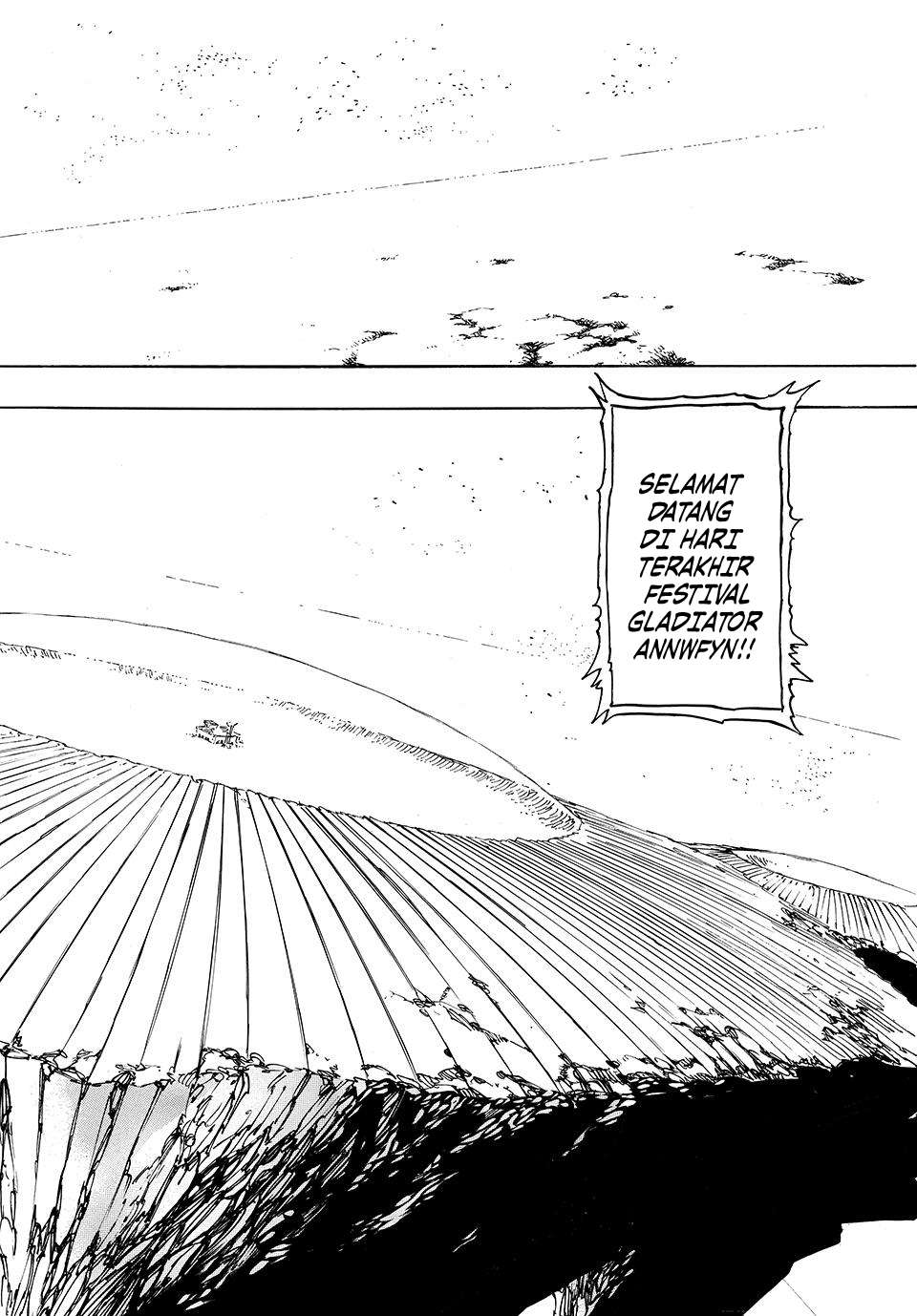 Halaman 3 dari Mokushiroku no Yonkishi Chapter 198