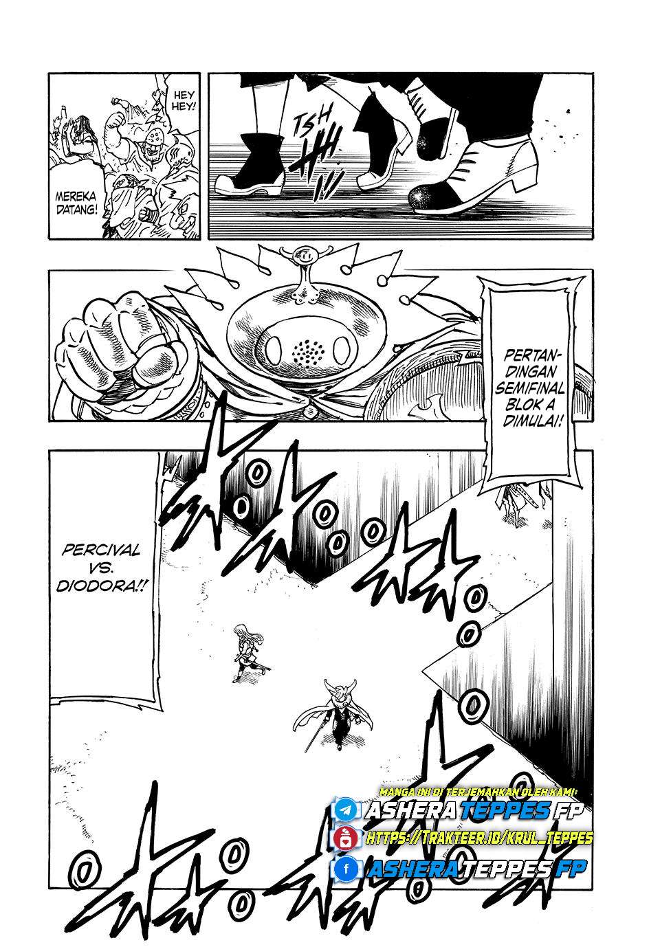 Halaman 7 dari Mokushiroku no Yonkishi Chapter 198