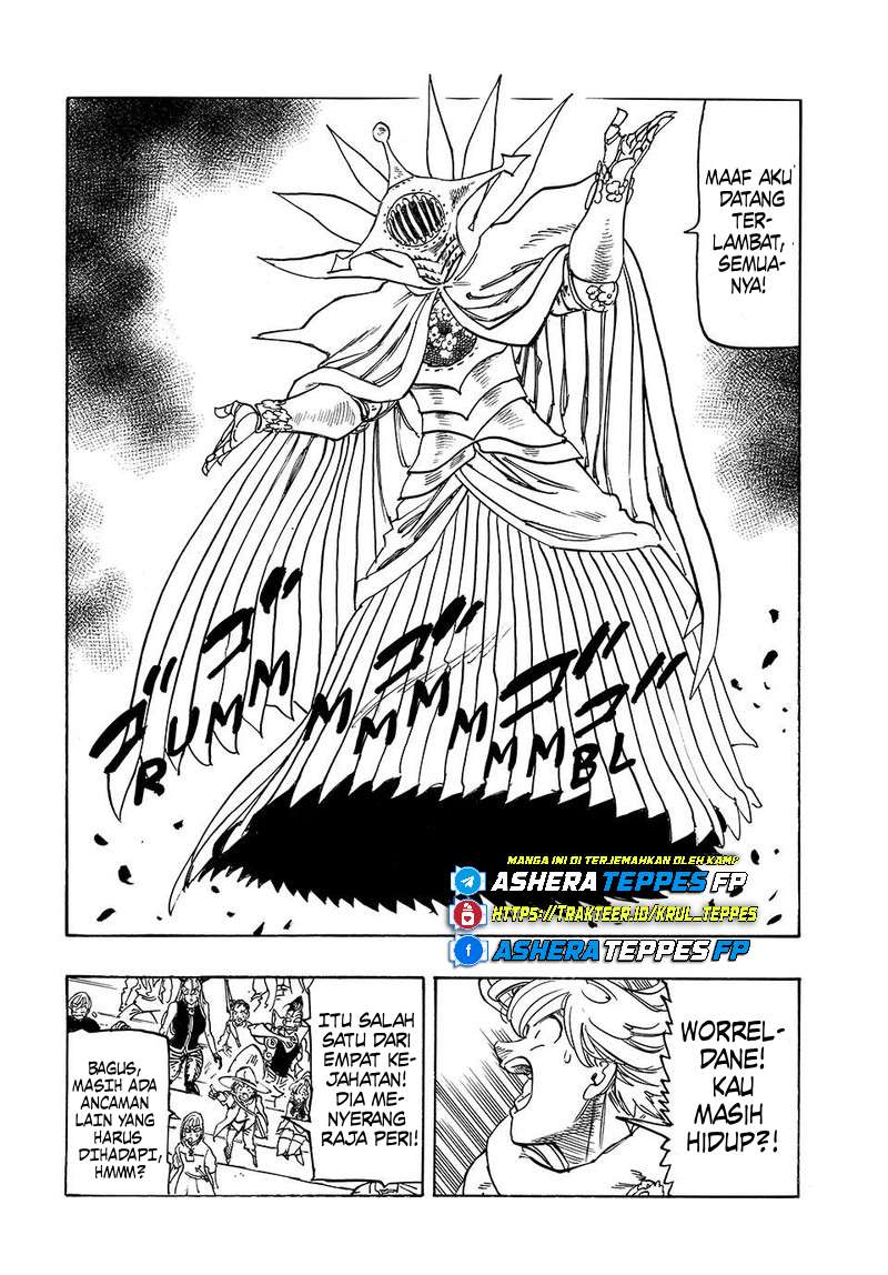 Halaman 13 dari Mokushiroku no Yonkishi Chapter 199
