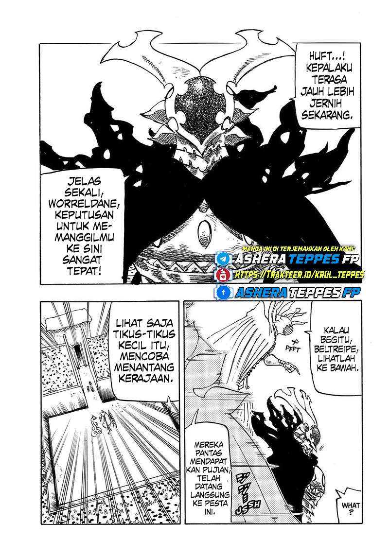 Halaman 18 dari Mokushiroku no Yonkishi Chapter 199