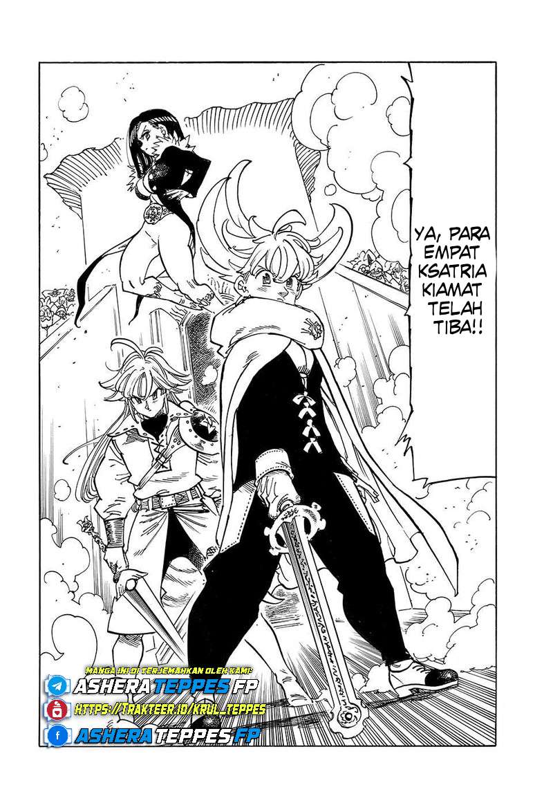 Halaman 19 dari Mokushiroku no Yonkishi Chapter 199