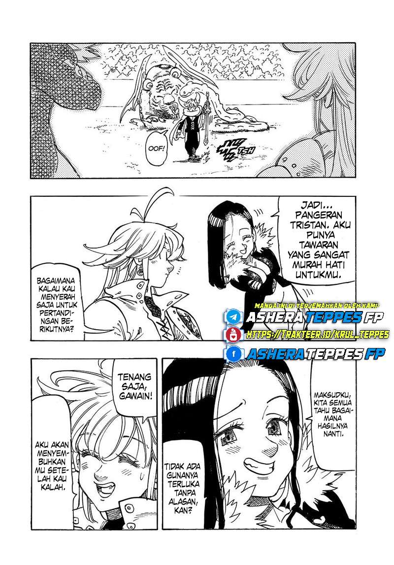 Halaman 9 dari Mokushiroku no Yonkishi Chapter 199